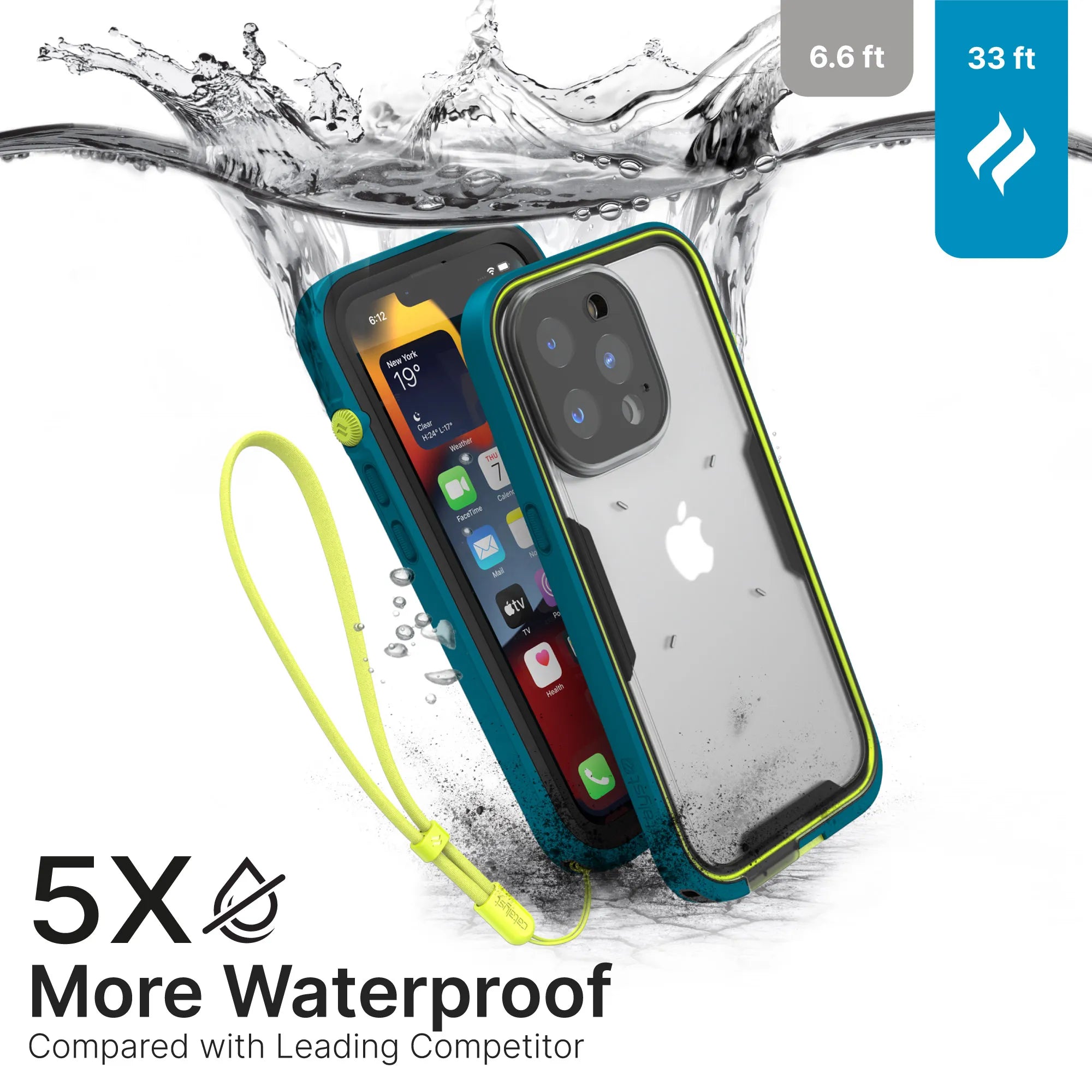 iPhone 13 Pro - Waterproof Case, Total Protection