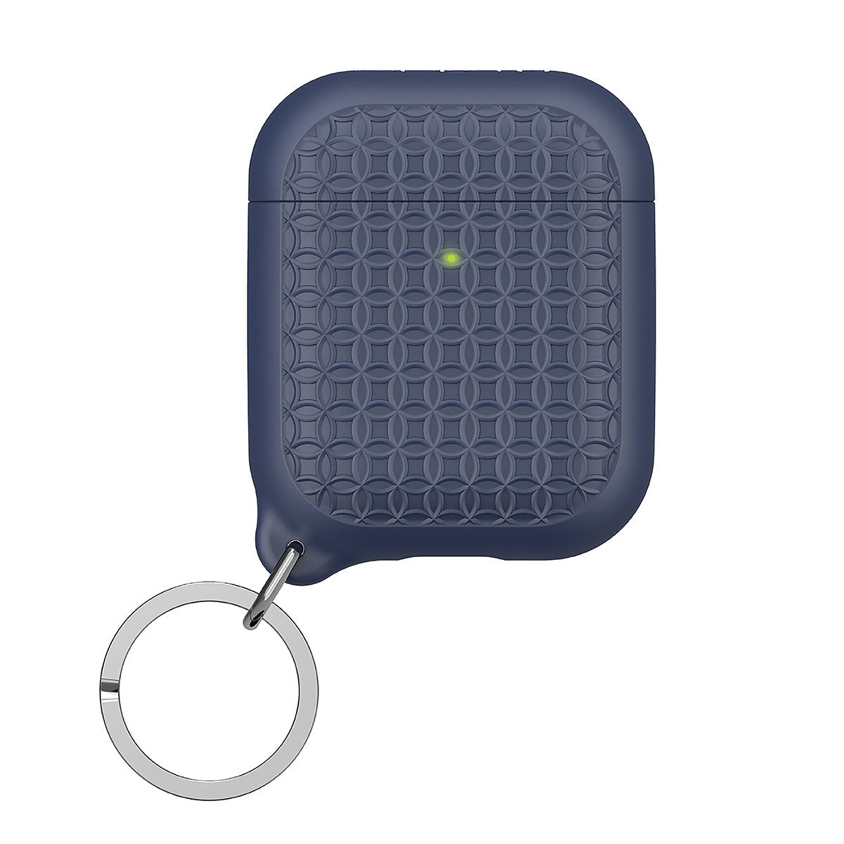 Catalyst airpods gen2/1 case keyring showing the side of the case with keyring