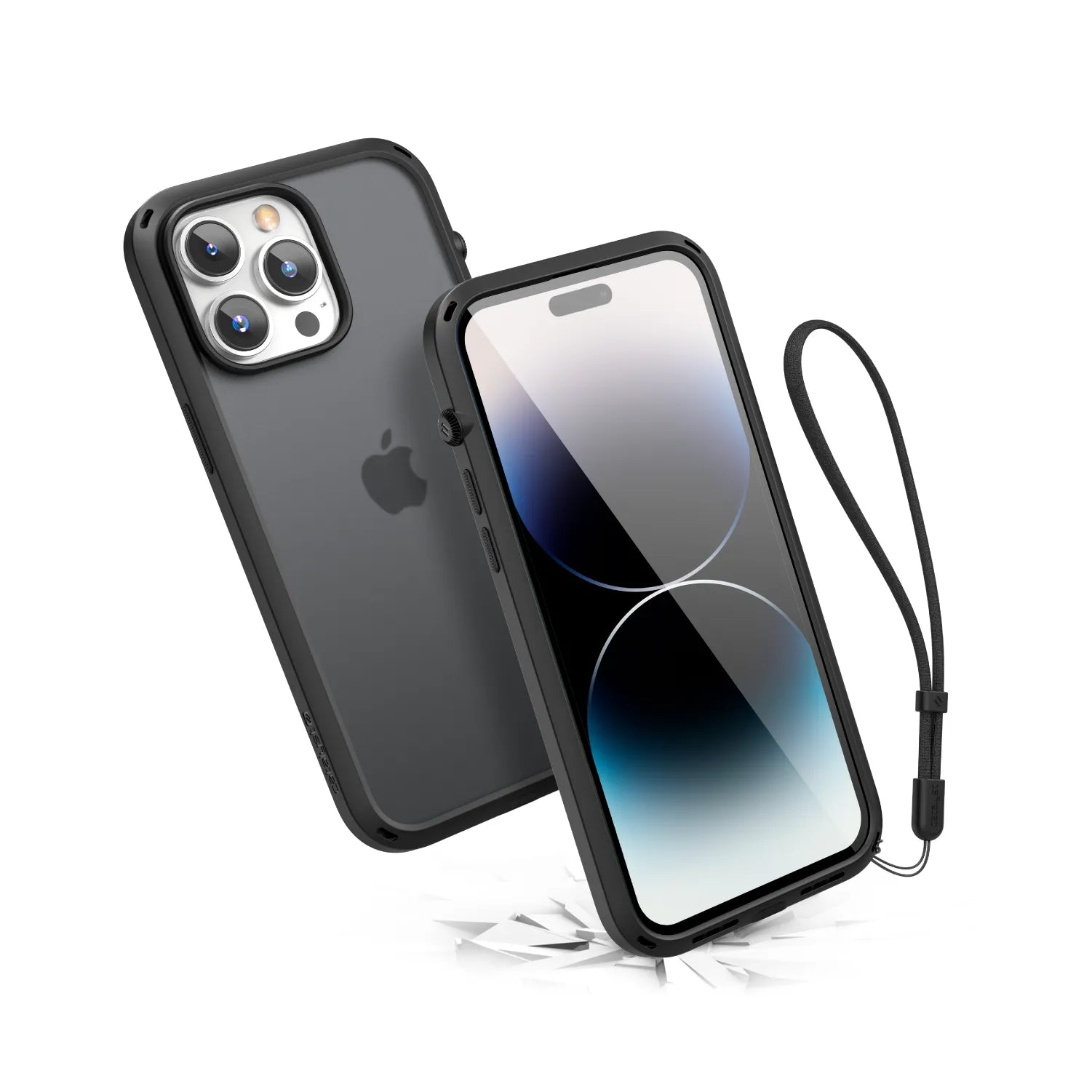 iPhone 14 Pro Max - Influence Drop Proof Lanyard Case | Catalyst Clear / Standard iPhone 14 Pro Max - Influence Drop Proof Lanyard Case | Catalyst Clear / Standard