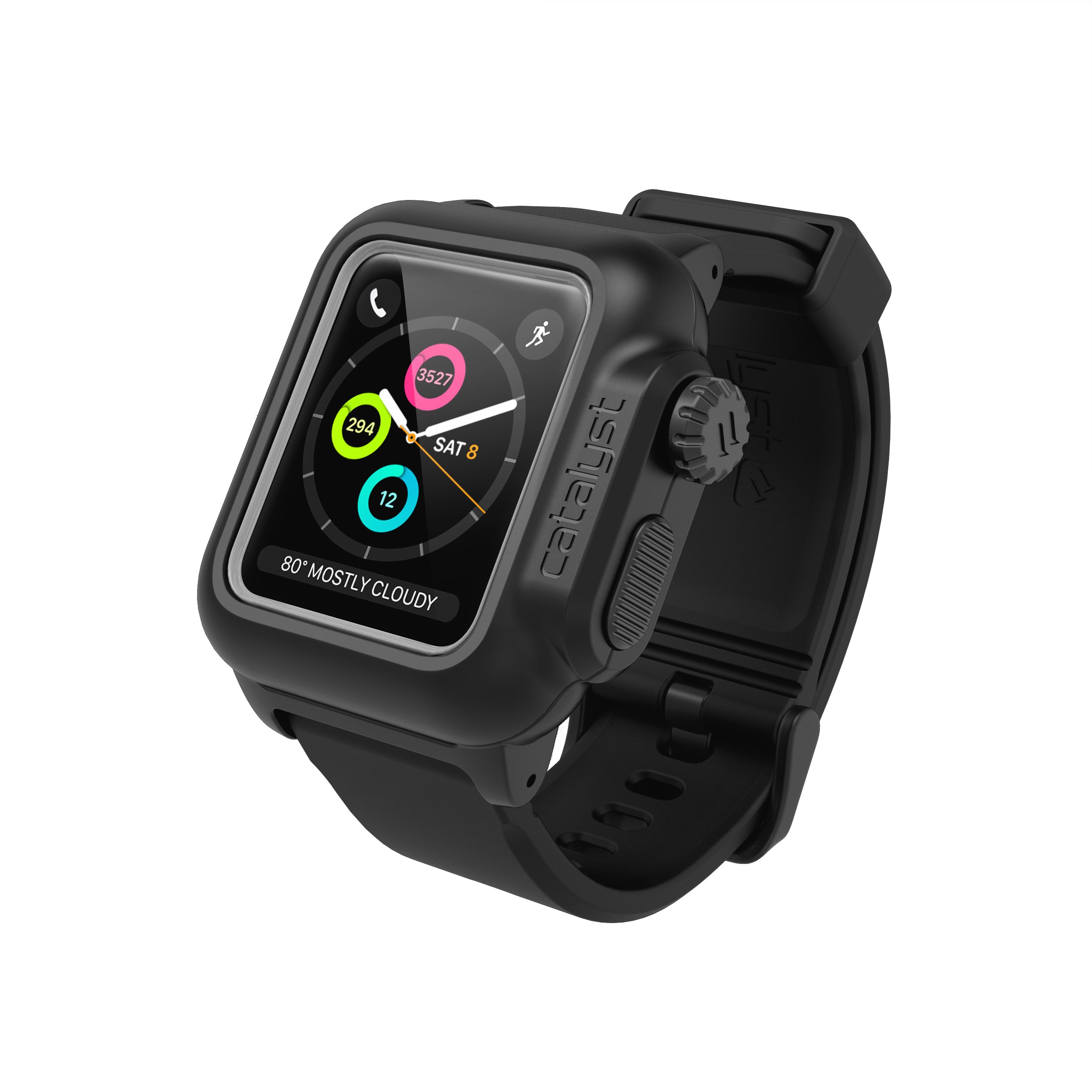 CAT38WAT3BLK | Waterproof Case for 38mm Apple Watch Series 3