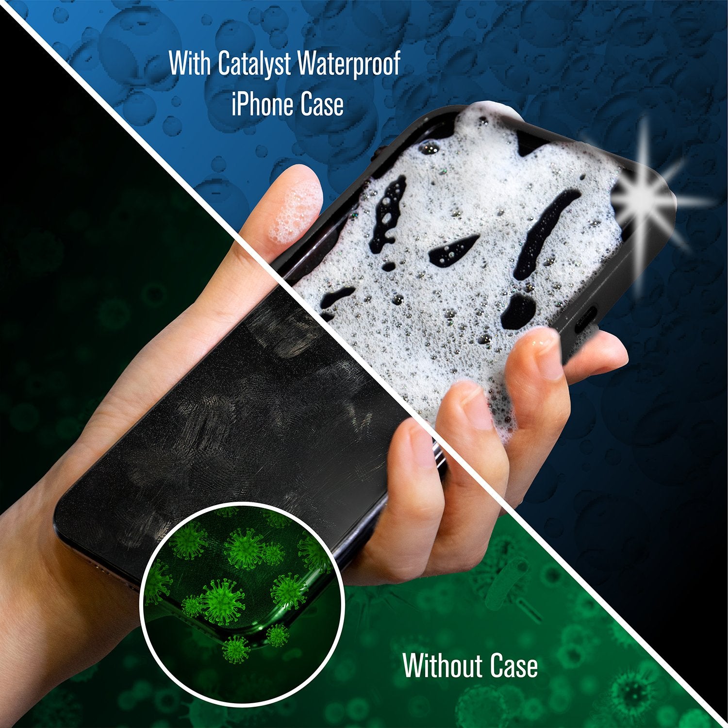 CATIPHOXBLKS | Waterproof Case for iPhone Xs