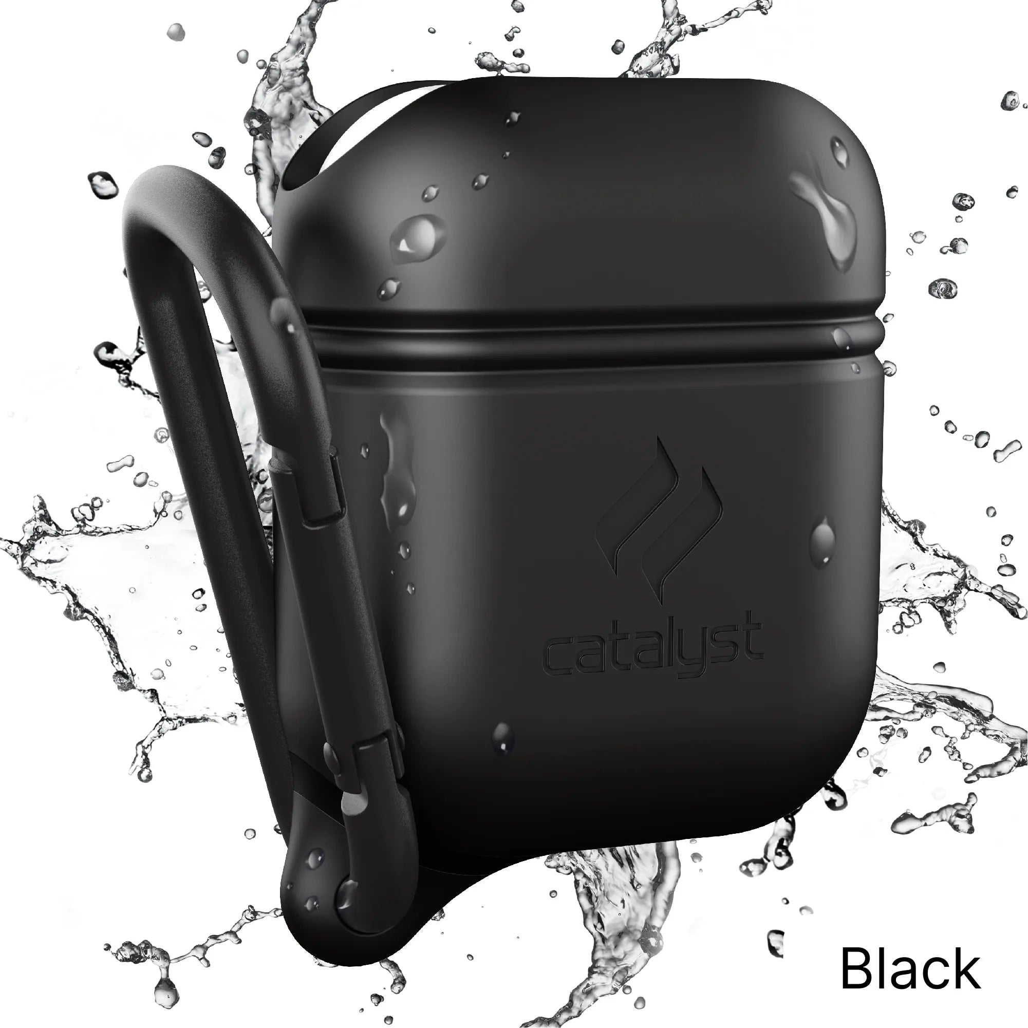 AirPods (Gen 2/1) - Waterproof Case + Carabiner