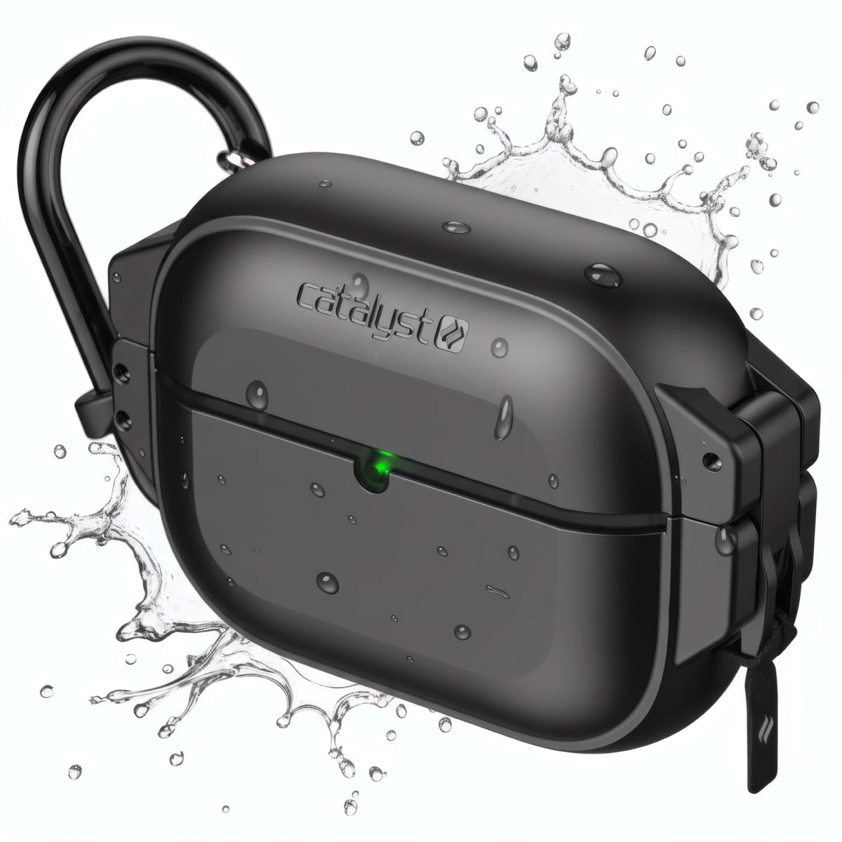 Catalyst AirPods Pro 3 Waterproof Case — 330ft IP68 + Carabiner