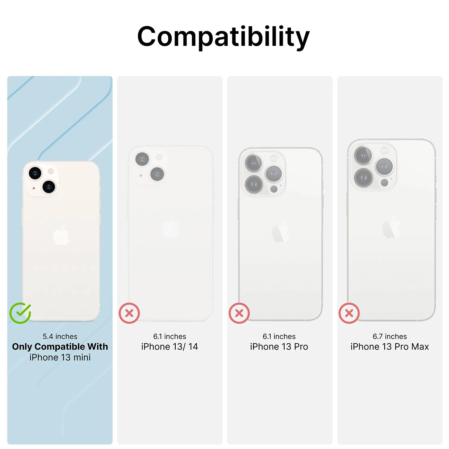 iPhone 13 mini - Vibe Case, MagSafe Compatible