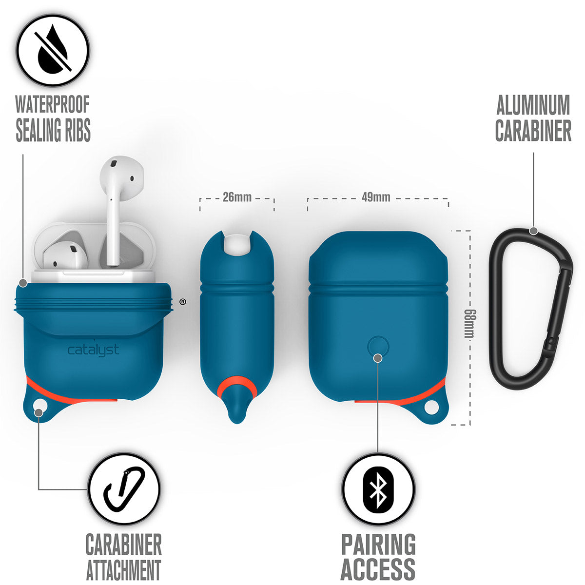 Buy Waterproof Case for AirPods by Catalyst