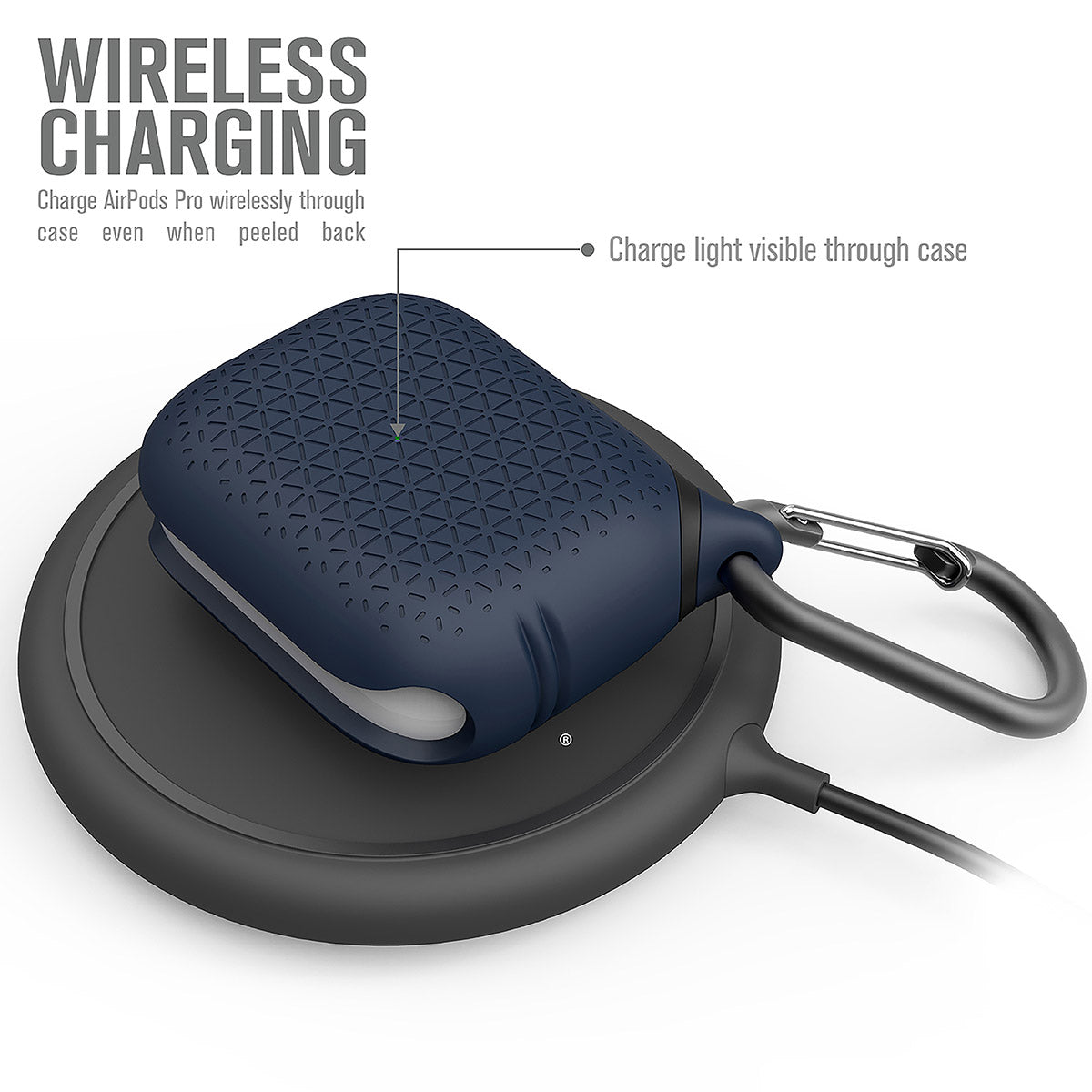 Wireless charging discount case airpods 2