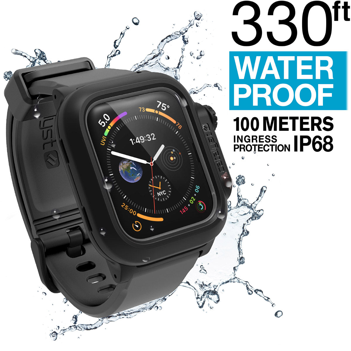 Is the iwatch series 5 online waterproof