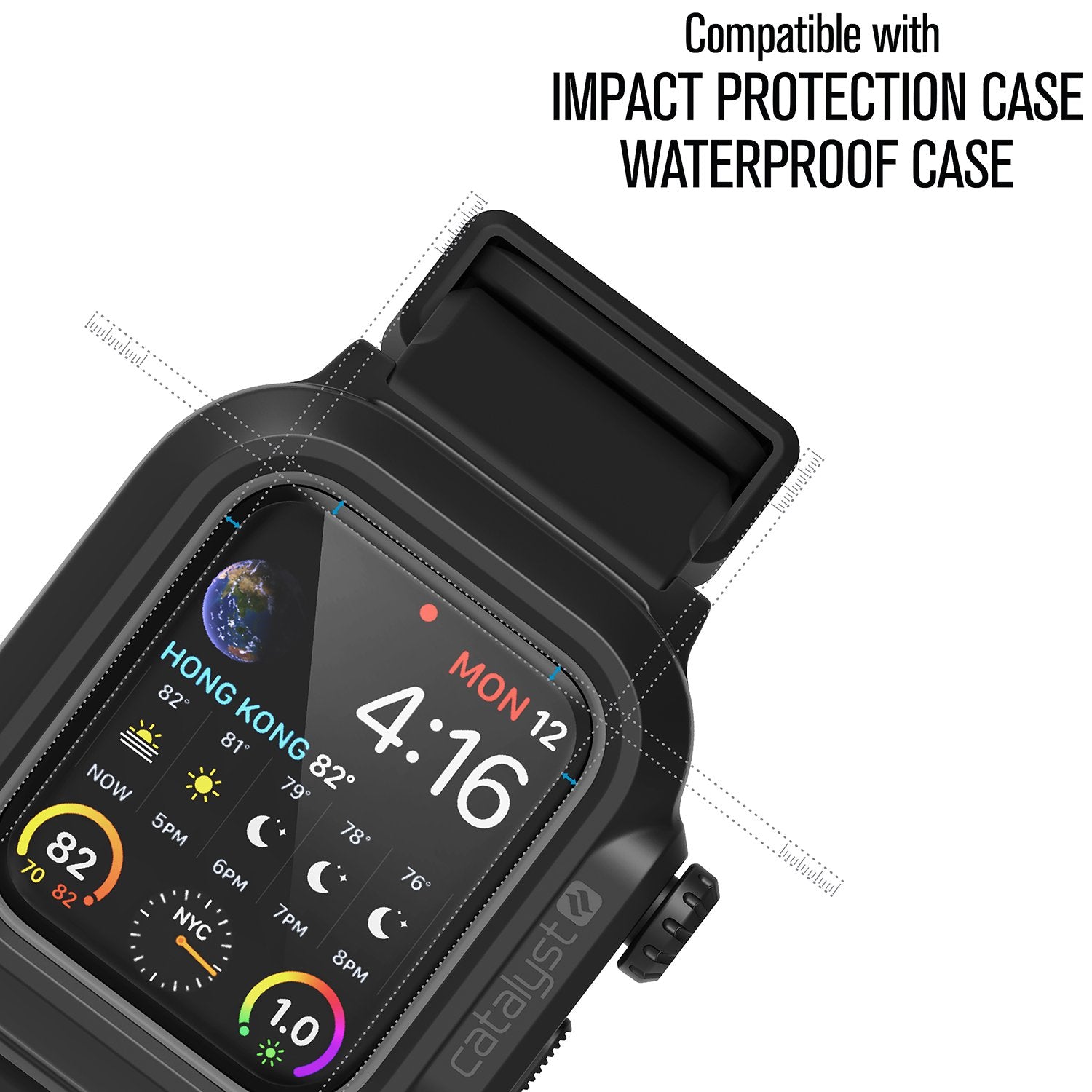 Waterproof screen protector online apple watch