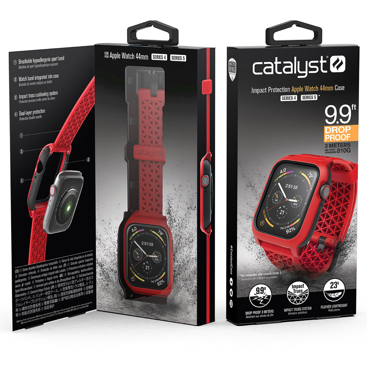 & Apple for Protection 6, Case Catalyst® 4 SE, 5, Watch Series by Impact Buy