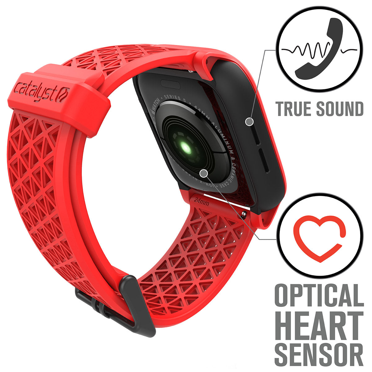 Buy Impact Protection Watch by 5, Series Catalyst® Case SE, 6, & for Apple 4