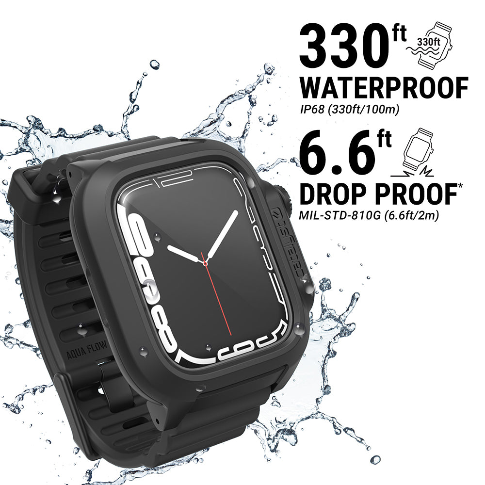 Waterproof iphone clearance watch