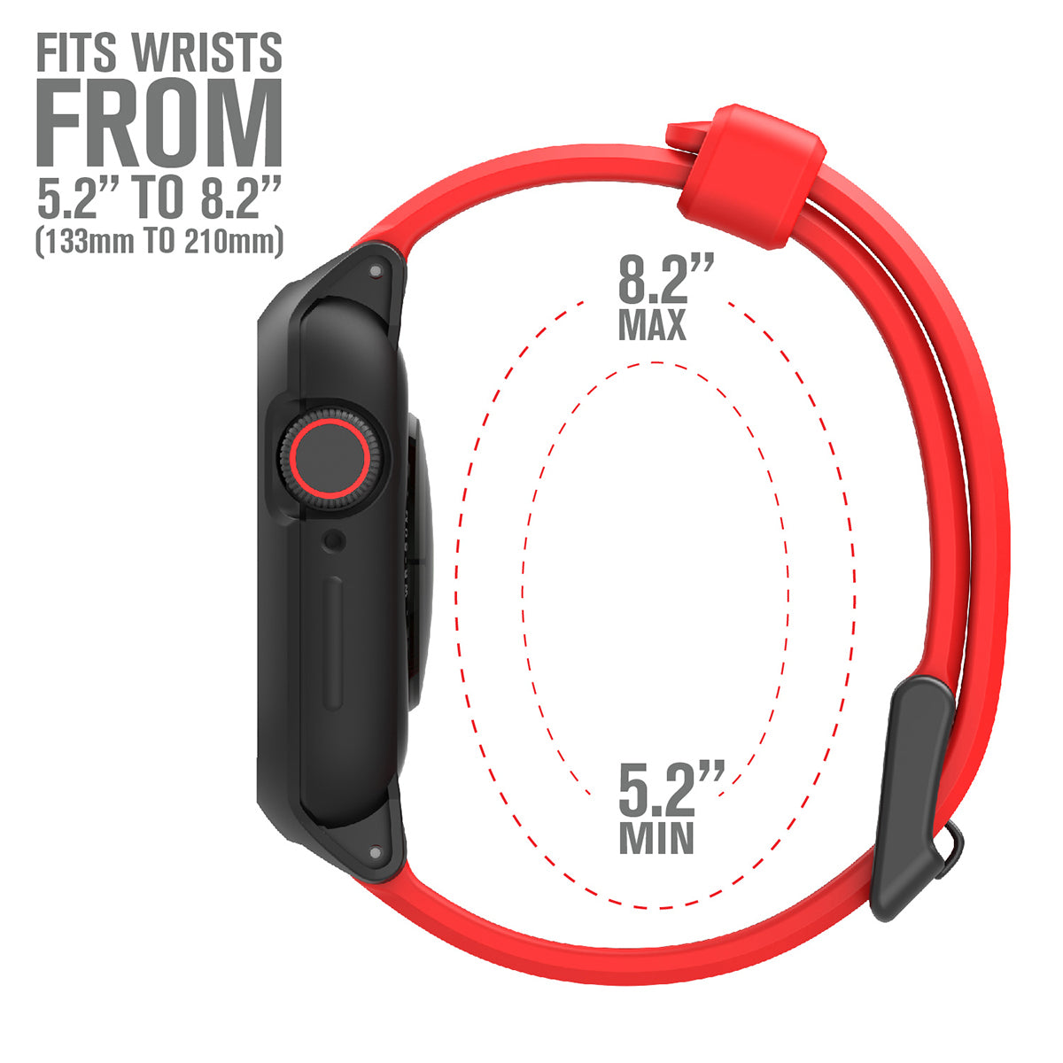 Buy Sport Band for 38 40mm Catalyst Case Without Apple Connector Buckle Edition by Catalyst