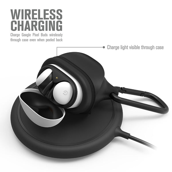 Google Pixel Buds with Wireless Charging Case