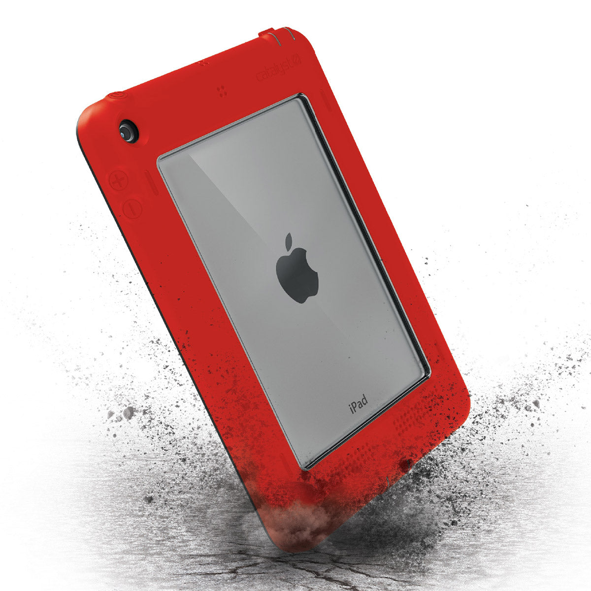 Catalyst waterproof case for ipad mini 5 red hard drop proof and dust proof