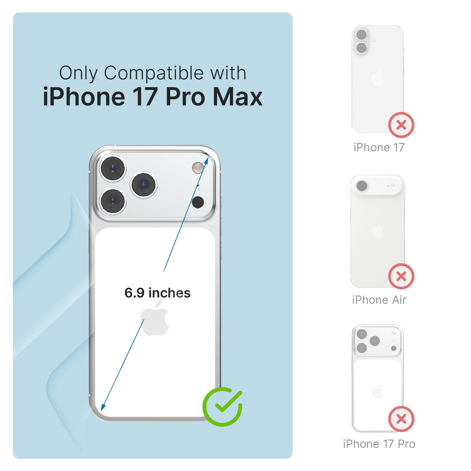 iPhone 17 Pro Max - Influence Case, MagSafe Compatible (Pre-Order)