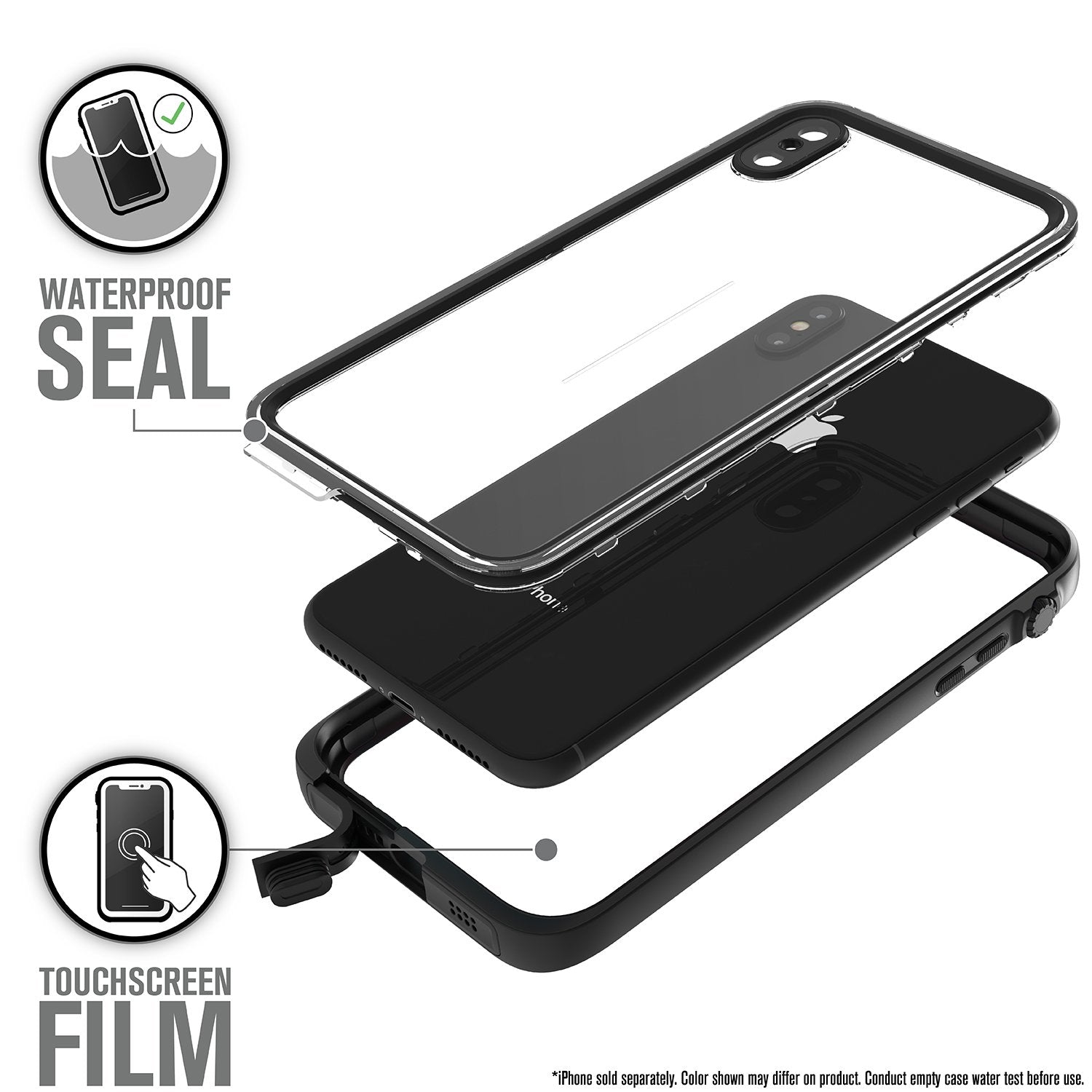 CATIPHOXBLKL-FBA | Waterproof Case for iPhone Xs Max