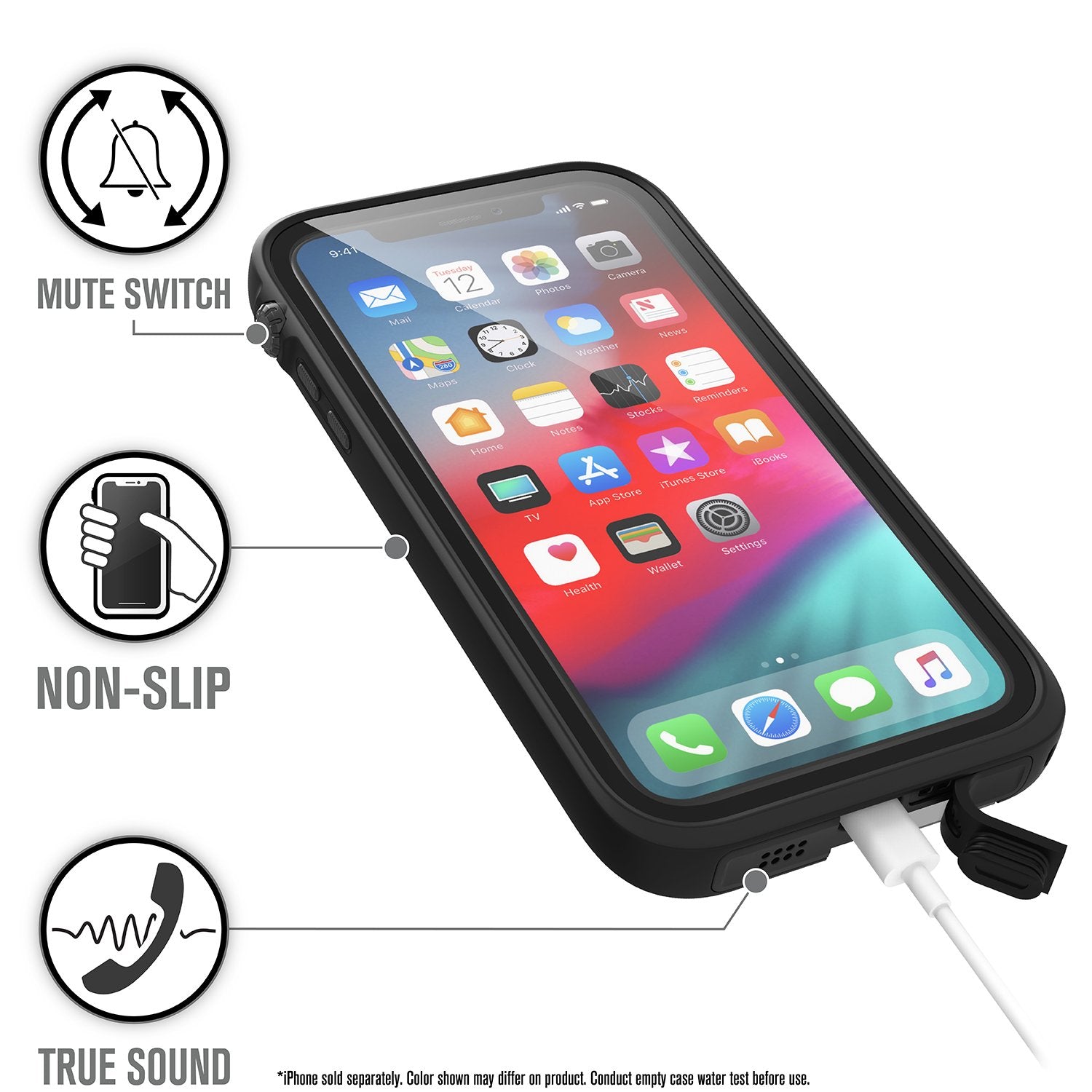 CATIPHOXBLKL-FBA | Waterproof Case for iPhone Xs Max